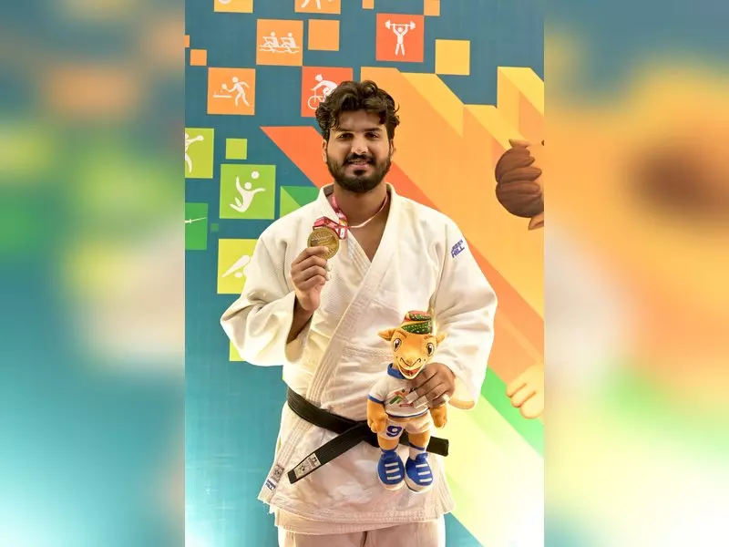 जूडोका ऋतिक शर्मा की KIUG जीत ने उनके 2026 CWG सपने को पंख लगा दिए जूडोका ऋतिक शर्मा की KIUG जीत ने उनके 2026 CWG सपने को पंख लगा दिए