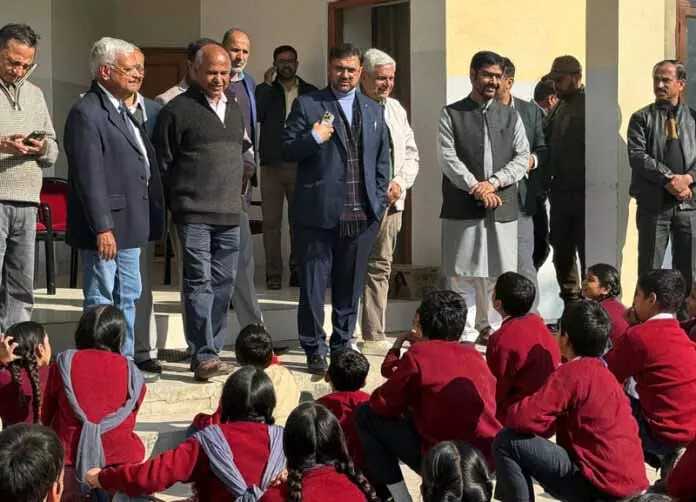 Satish Sharma ने बालग्राम चन्नी रामा का दौरा किया, सुविधाओं का जायजा लिया Satish Sharma ने बालग्राम चन्नी रामा का दौरा किया, सुविधाओं का जायजा लिया