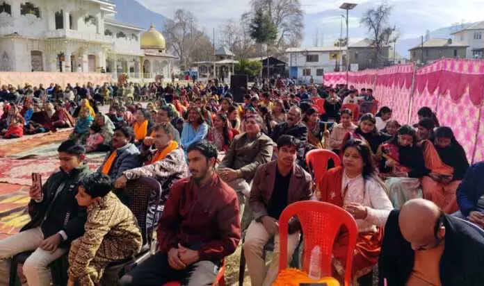 KISHTWAR: विशाल हिंदू सभा ने आध्यात्मिकता पर ज़ोर दिया KISHTWAR: विशाल हिंदू सभा ने आध्यात्मिकता पर ज़ोर दिया