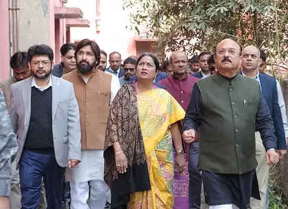दिल्ली की CM रेखा गुप्ता ने भलस्वा फ्लैट्स का इंस्पेक्शन किया दिल्ली की CM रेखा गुप्ता ने भलस्वा फ्लैट्स का इंस्पेक्शन किया