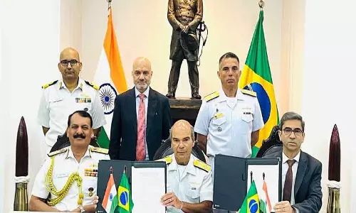 भारत और ब्राज़ील ने स्कॉर्पीन पनडुब्बियों के रखरखाव के लिए MoU पर हस्ताक्षर किए