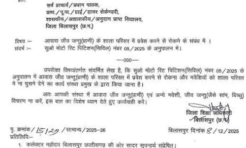 स्कूल में सांप-बिच्छू पर नजर रखने, बच्चो को बचाने, टीचरों को मिले निर्देश स्कूल में सांप-बिच्छू पर नजर रखने, बच्चो को बचाने, टीचरों को मिले निर्देश