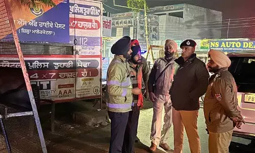 Malerkotla district में ब्लैक स्पॉट ठीक करने और ओवरस्पीडिंग रोकने का अभियान शुरू