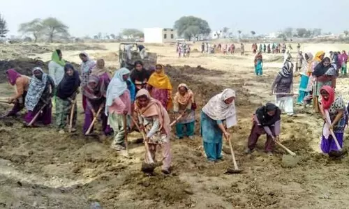 Haryana : मुश्किल से 2,000 परिवारों को MGNREGS के तहत 100 दिन का काम मिलता Haryana : मुश्किल से 2,000 परिवारों को MGNREGS के तहत 100 दिन का काम मिलता