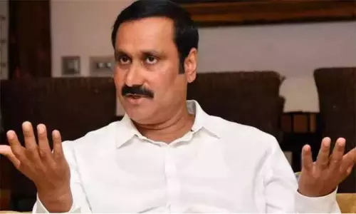थैलापुरम DMK के चंगुल में है, गद्दार इसमें मदद कर रहे: Anbumani थैलापुरम DMK के चंगुल में है, गद्दार इसमें मदद कर रहे: Anbumani