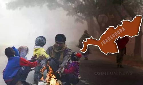 ठंड की लहर तेज हुई, Jharsuguda का तापमान 9°C तक गिरा, 10 दिनों में सबसे कम