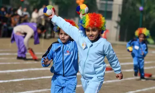 BRS Nagar के डीएवी स्कूल में एथलेटिक्स मीट संपन्न हुई