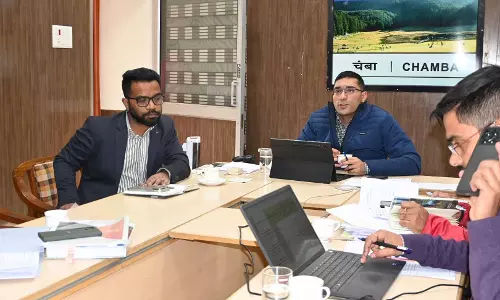 Chamba ने आपदा राहत कार्यों को पूरा करने के लिए 31 मार्च की समय सीमा तय की है Chamba ने आपदा राहत कार्यों को पूरा करने के लिए 31 मार्च की समय सीमा तय की है