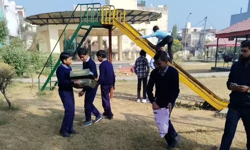 Yamunanagar नगर निकाय ने प्लॉग रन के ज़रिए छात्रों को स्वच्छता अभियान में शामिल
