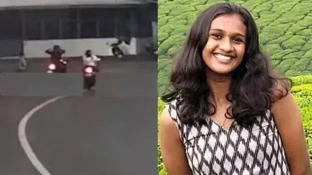 CCTV रिकॉर्डिंग में दिखाई दी चित्राप्रिया एलन की रात 2 बजे की बाइक यात्रा CCTV रिकॉर्डिंग में दिखाई दी चित्राप्रिया एलन की रात 2 बजे की बाइक यात्रा