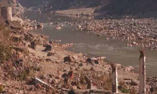 Udhampur में बाढ़ के बाद पानी की गंभीर कमी