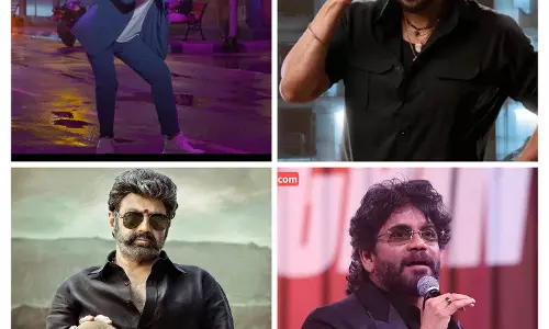 तेलुगु सिनेमा के सीनियर हीरो, Chiranjeevi और बालकृष्ण के बिजी साल का दौर तेलुगु सिनेमा के सीनियर हीरो, Chiranjeevi और बालकृष्ण के बिजी साल का दौर