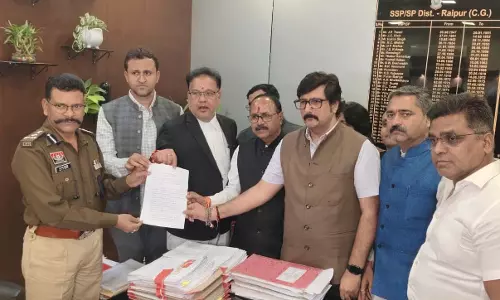 भाजपा ने CM साय का वीडियो एडिट कर वायरल करने पर रायपुर SSP से की शिकायत भाजपा ने CM साय का वीडियो एडिट कर वायरल करने पर रायपुर SSP से की शिकायत
