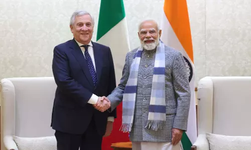 प्रधानमंत्री मोदी ने डिप्टी पीएम एंटोनियो ताजानी से की महत्वपूर्ण बैठक