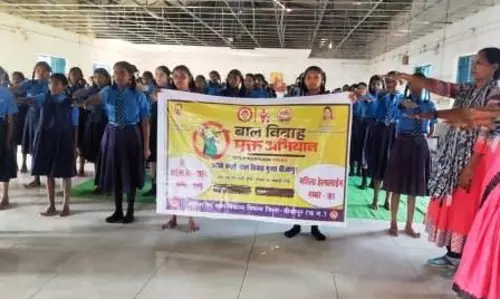 बाल विवाह मुक्त भारत अभियान: 100 दिवसीय जागरूकता कार्यक्रमों की शुरुआत बाल विवाह मुक्त भारत अभियान: 100 दिवसीय जागरूकता कार्यक्रमों की शुरुआत