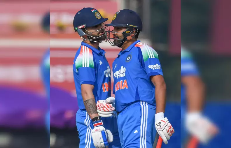 ICC वनडे रैंकिंग: रोहित शर्मा शीर्ष पर कायम, विराट कोहली नंबर 2 पर पहुंचे ICC वनडे रैंकिंग: रोहित शर्मा शीर्ष पर कायम, विराट कोहली नंबर 2 पर पहुंचे