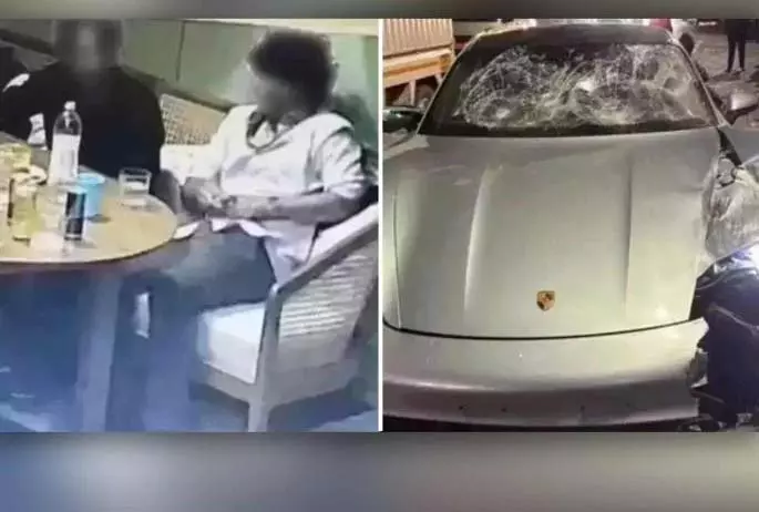 पुणे Porsche दुर्घटना मामले में दो पुलिस अधिकारियों को बर्खास्त किया गया। पुणे Porsche दुर्घटना मामले में दो पुलिस अधिकारियों को बर्खास्त किया गया।