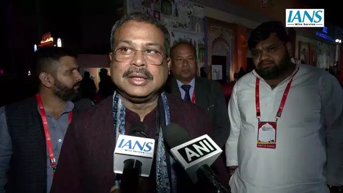 धर्मेंद्र प्रधान ने प्रवासी राजस्थानियों के योगदान को सराहा धर्मेंद्र प्रधान ने प्रवासी राजस्थानियों के योगदान को सराहा