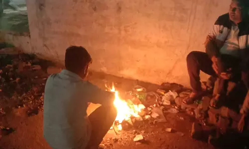 रायपुर में भारी ठंड, 30 से अधिक जगहों में अलाव की व्यवस्था