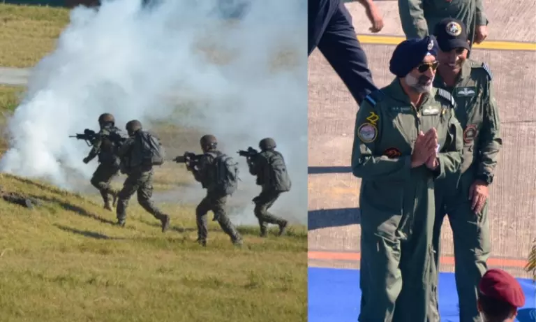 Assam: विजय दिवस पर IAF चीफ ने दो मोर्चों पर युद्ध के लिए तैयारी की पुष्टि की
