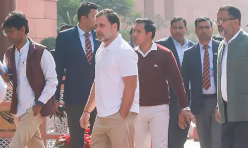 लोकसभा में अमित शाह के भाषण पर राहुल गांधी बोले, गृहमंत्री बहुत घबराए हुए थे लोकसभा में अमित शाह के भाषण पर राहुल गांधी बोले, गृहमंत्री बहुत घबराए हुए थे