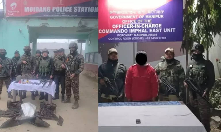 Manipur में बढ़ती गतिविधियों के बीच सुरक्षा मजबूत, राष्ट्रपति यात्रा से पहले सख्त कदम Manipur में बढ़ती गतिविधियों के बीच सुरक्षा मजबूत, राष्ट्रपति यात्रा से पहले सख्त कदम