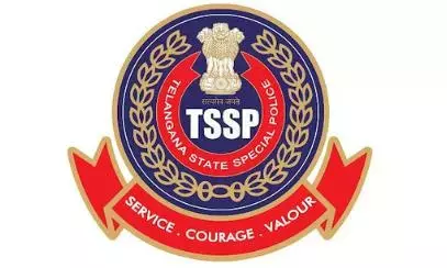 Telangana में जीपी चुनावों के लिए पुलिस बल तैनात किए Telangana में जीपी चुनावों के लिए पुलिस बल तैनात किए