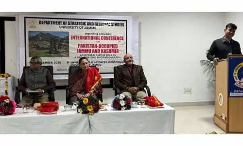 DSRS ने पीओजेके पर अंतर्राष्ट्रीय सम्मेलन आयोजित किया