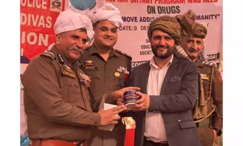 DIG जेकेएस रेंज ने जांका डंसल में नशीली दवाओं के बारे में जागरूकता कार्यक्रम का नेतृत्व किया