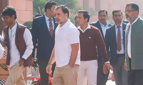 Rahul Gandhi बोले, अमित शाह लोकसभा भाषण में घबराए हुए थे