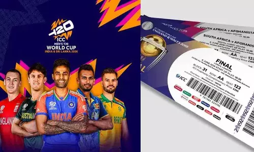 World Cup के टिकट 100 रुपये में.. 11 दिसंबर की शाम से खरीदें। World Cup के टिकट 100 रुपये में.. 11 दिसंबर की शाम से खरीदें।