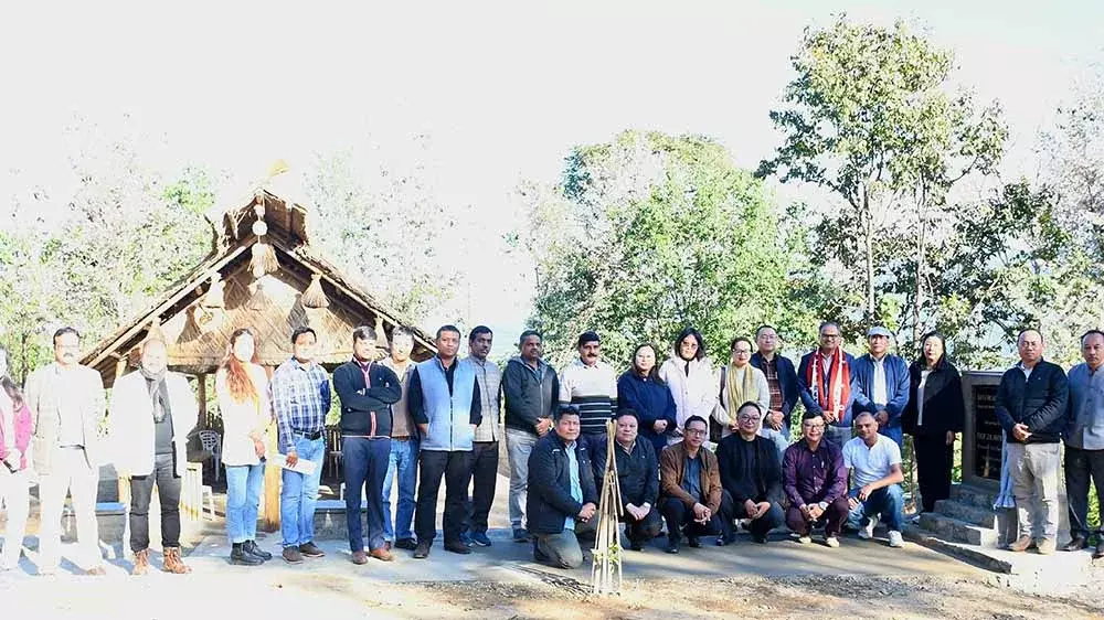 Nagaland विश्वविद्यालय लुमामी में बॉटनिकल पार्क का उद्घाटन किया गया