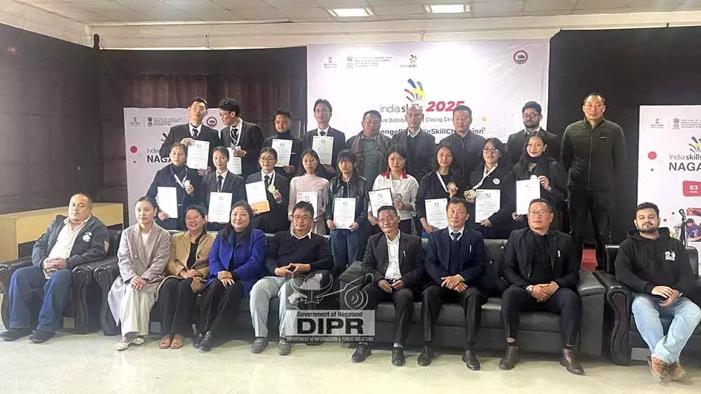 स्किल्स Nagaland 2025 संपन्न हुआ।