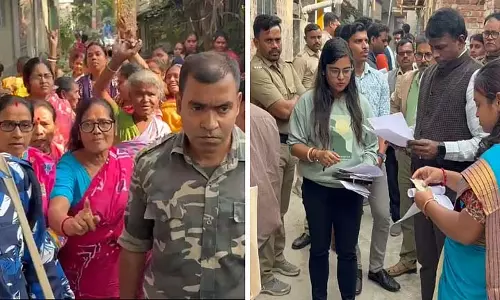 SIR के काम के निरीक्षण के दौरान विशेष पर्यवेक्षक को विरोध का सामना करना पड़ा