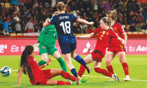 महिला विश्व कप चैंपियन Spain ने FIFA रैंकिंग में US से बढ़त बनाई