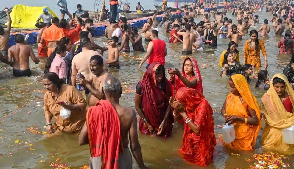 Prayagraj:माघ मेला 2026 के लिए योगी सरकार की ग्रैंड तैयारी Prayagraj:माघ मेला 2026 के लिए योगी सरकार की ग्रैंड तैयारी