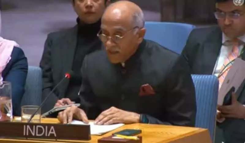 UN में भारत ने तालिबान से व्यावहारिक जुड़ाव की वकालत की, दंडात्मक उपायों पर ज़ोर दिया UN में भारत ने तालिबान से व्यावहारिक जुड़ाव की वकालत की, दंडात्मक उपायों पर ज़ोर दिया