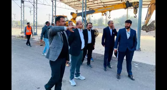 KATHUA: रेलवे ने छन अरोरियां में नए गुड्स शेड का उद्घाटन किया KATHUA: रेलवे ने छन अरोरियां में नए गुड्स शेड का उद्घाटन किया