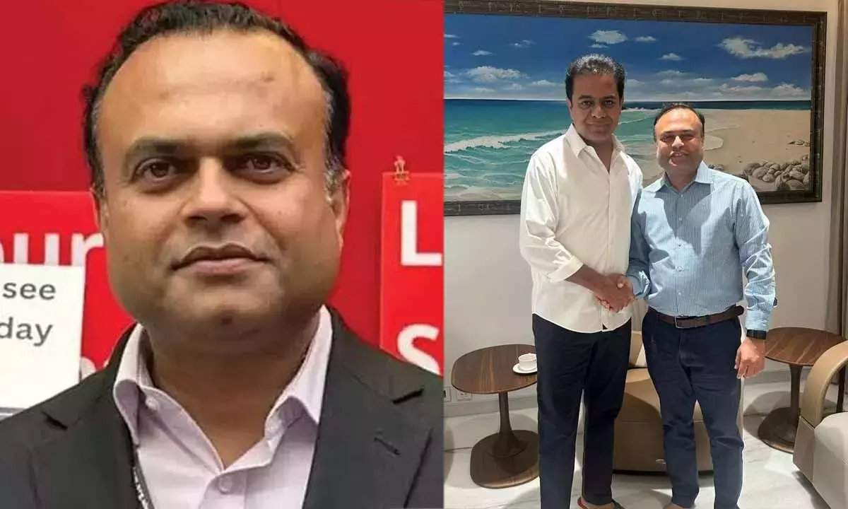 Telangana: KTR ने हाउस ऑफ लॉर्ड्स के लिए चुनाव पर उदय नागराजू को बधाई दी Telangana: KTR ने हाउस ऑफ लॉर्ड्स के लिए चुनाव पर उदय नागराजू को बधाई दी
