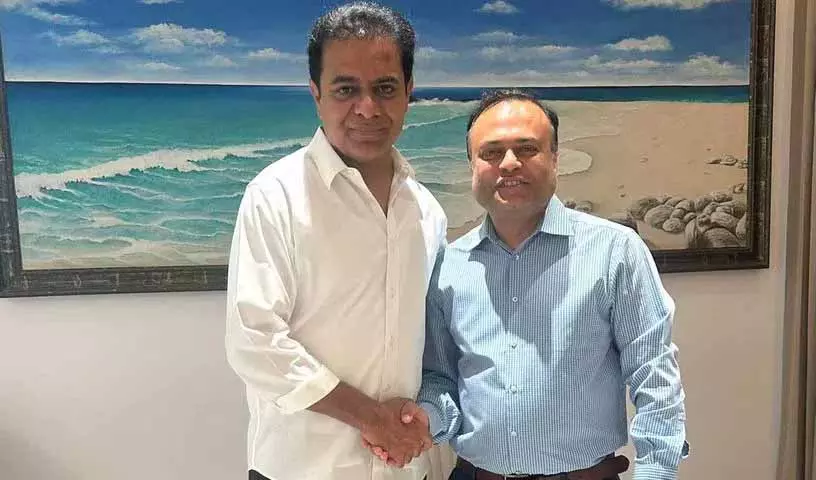KTR ने उदय नागराजू को यूके हाउस ऑफ लॉर्ड्स में नियुक्ति पर बधाई दी KTR ने उदय नागराजू को यूके हाउस ऑफ लॉर्ड्स में नियुक्ति पर बधाई दी