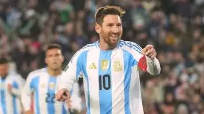 Lionel Messi 13 दिसंबर से भारत में GOAT टूर पर आएंगे Lionel Messi 13 दिसंबर से भारत में GOAT टूर पर आएंगे