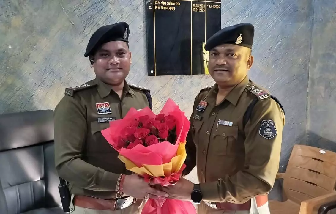 यातायात थाना प्रभारी के तबादले, भुवनेश्वर साहू तेलीबांधा और विशाल कुजूर टाटीबंध में नए प्रभारी बने यातायात थाना प्रभारी के तबादले, भुवनेश्वर साहू तेलीबांधा और विशाल कुजूर टाटीबंध में नए प्रभारी बने
