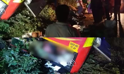 10 लोगों की मौत, घाटी से खाई में गिरी ट्रैवल बस