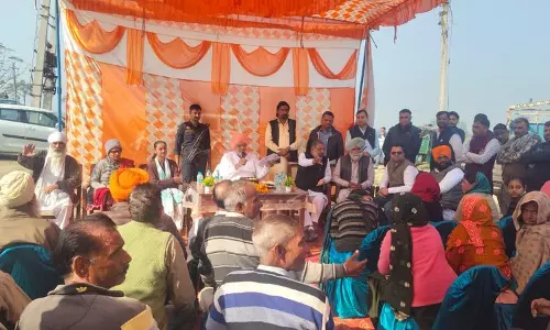 Haryana के कृषि मंत्री श्याम सिंह राणा ने घिलौर में हेल्थ सेंटर का शिलान्यास किया