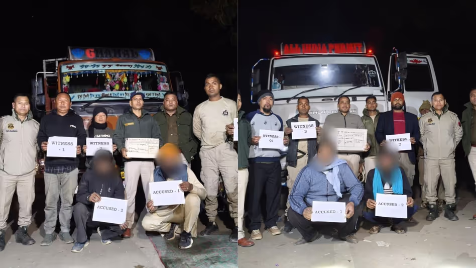Assam पुलिस ने कार्बी आंगलोंग में दो ऑपरेशन के बाद 2 करोड़ रुपये के ड्रग्स के साथ छह लोगों को गिरफ्तार