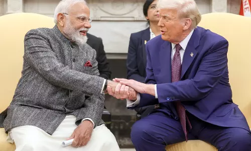 पीएम मोदी–ट्रंप ने भारत–अमेरिका साझेदारी की समीक्षा की पीएम मोदी–ट्रंप ने भारत–अमेरिका साझेदारी की समीक्षा की