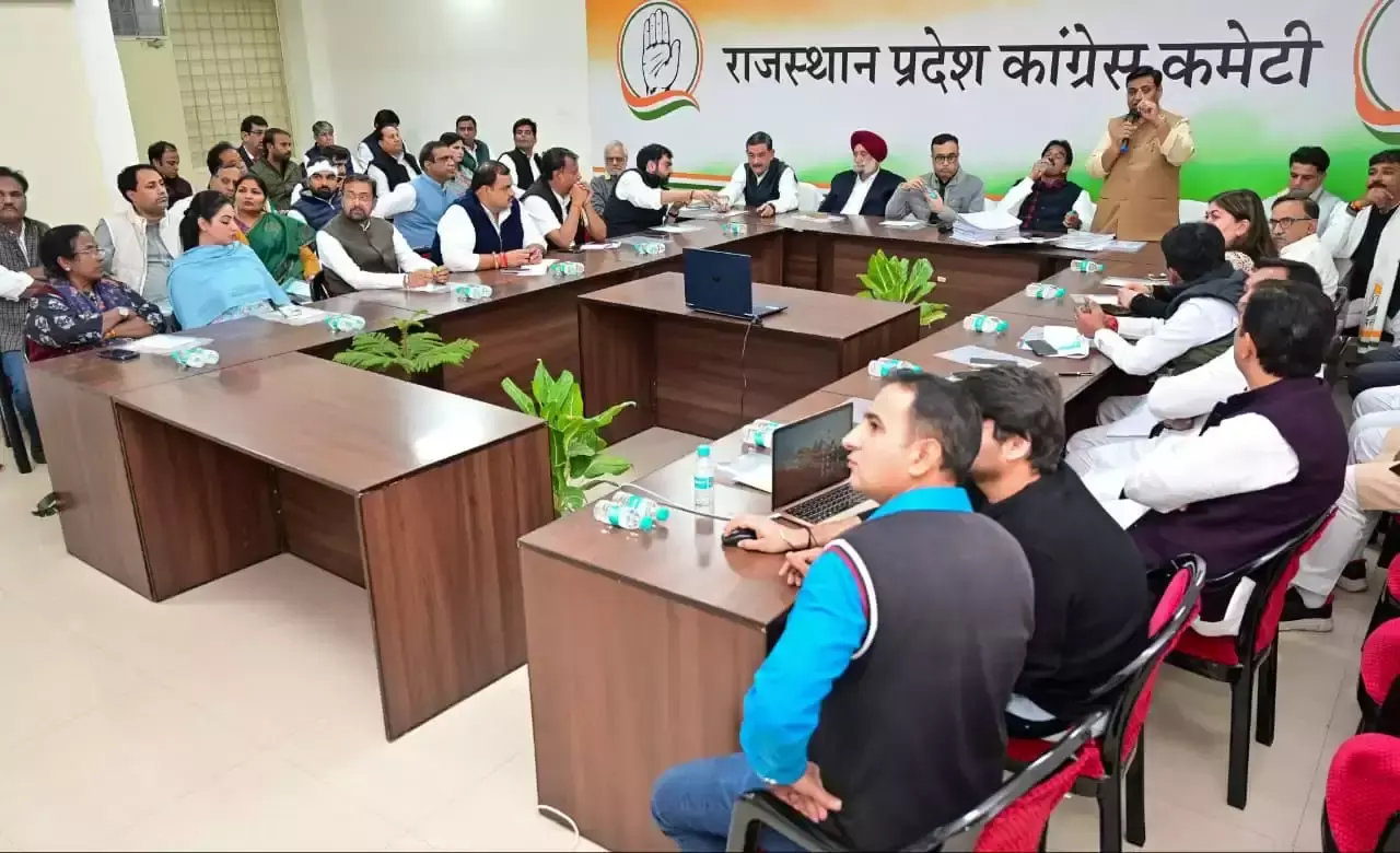 Jaipur: दिल्ली में महारैली के लिए राजस्थान से 50 हजार कार्यकर्ता रवाना Jaipur: दिल्ली में महारैली के लिए राजस्थान से 50 हजार कार्यकर्ता रवाना