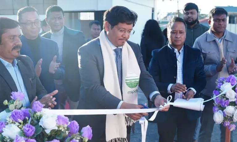 Meghalaya में प्रदूषण निगरानी मजबूत, CM ने बर्नीहाट में CAAQMS लॉन्च किया Meghalaya में प्रदूषण निगरानी मजबूत, CM ने बर्नीहाट में CAAQMS लॉन्च किया