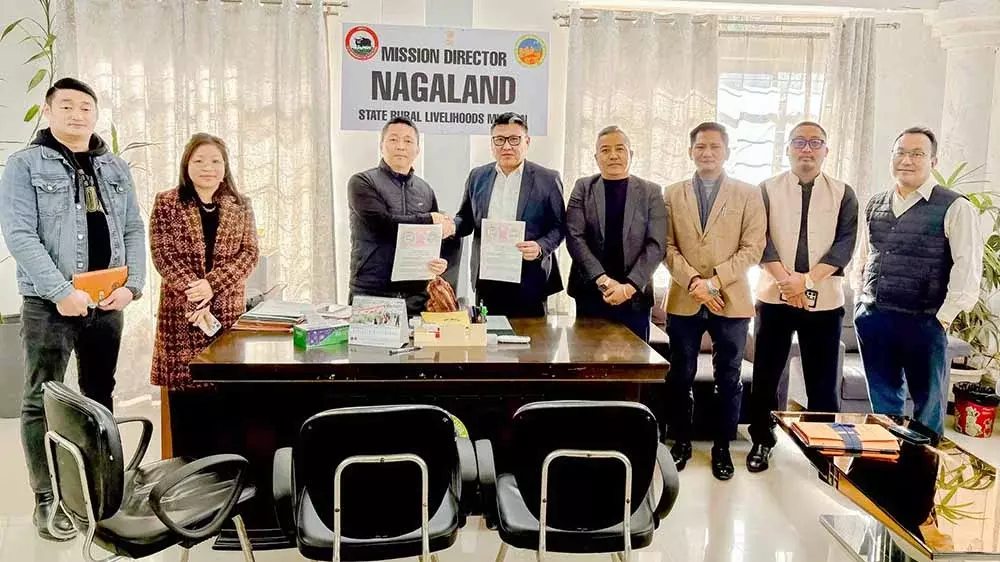 NSRLM और एमएसएमई-पीसीआई नागालैंड ने समझौता ज्ञापन पर हस्ताक्षर किए