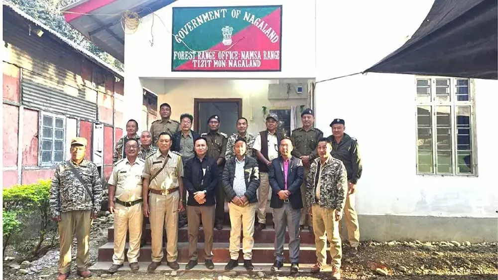 Nagaland : सी. एल. जॉन ने नए नमसा रेंज ऑफिस का उद्घाटन किया